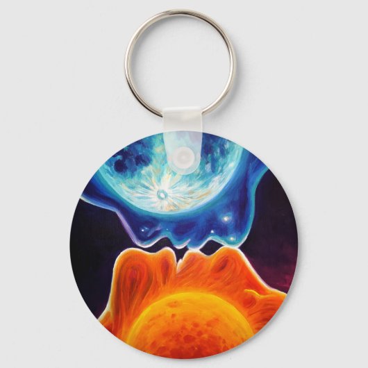 Sleutelhanger voor zon en maanzoen (Voorkant)