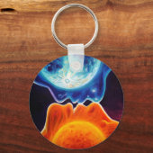 Sleutelhanger voor zon en maanzoen (Voorkant)