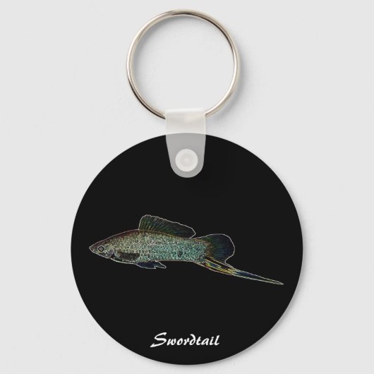 Sleutelhanger voor zwaardstaarten (Voorkant)