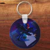 Sleutelhanger voor zwarte strijkplank (Voorkant)