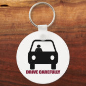Sleutelhanger voorzichtig rijden (Voorkant)