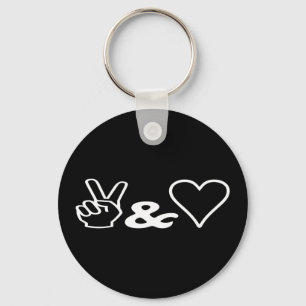 Sleutelhanger Vrede & Liefde
