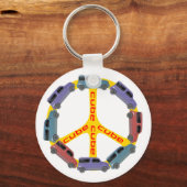 Sleutelhanger vredeshandschoen (Voorkant)