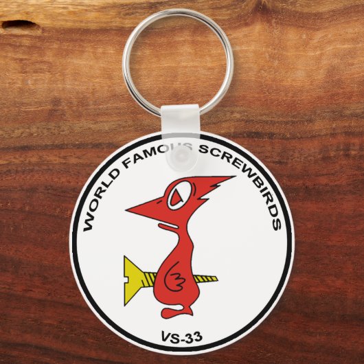 Sleutelhanger, VS-33 SCREWBIRDS Sleutelhanger (Voorkant)