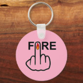 Sleutelhanger vuurlip (Voorkant)