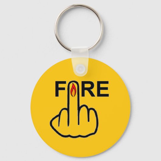Sleutelhanger vuurlip (Voorkant)