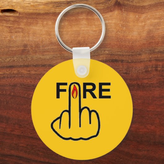 Sleutelhanger vuurlip (Voorkant)