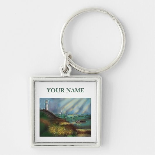 Sleutelhanger vuurtoren (Voorkant)