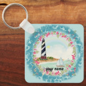 Sleutelhanger vuurtoren van Cape Hatteras (Voorkant)