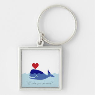 Sleutelhanger walvis Valentijnsdag