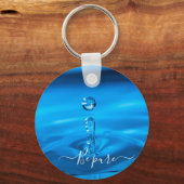 sleutelhanger watersproppen (Voorkant)