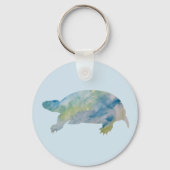 Sleutelhanger Waterverf Button (Voorkant)