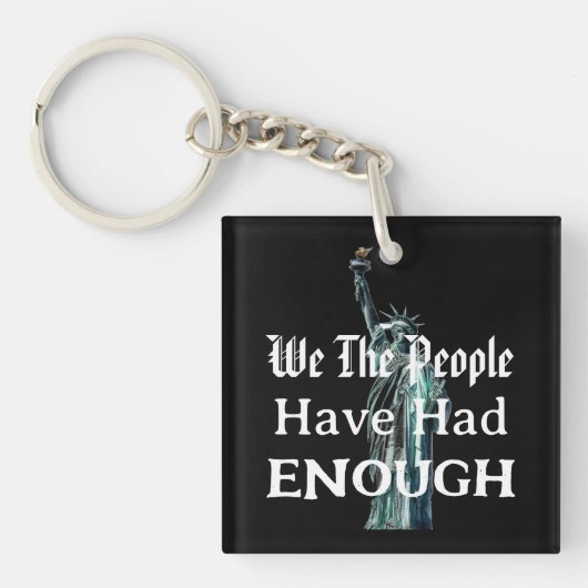 Sleutelhanger We the People (voorkant)