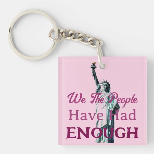 Sleutelhanger We the People (voorkant)
