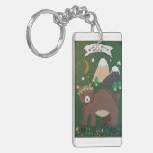 sleutelhanger "Wees moedig" (Voorkant Links)