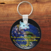 Sleutelhanger: Wereldrat Sleutelhanger (Voorkant)