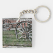 Sleutelhanger western stijlvol tandwielwiel (Achterkant)