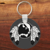 Sleutelhanger Wildlife Art uit de Eerste Naties ge (Voorkant)