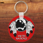 Sleutelhanger Wildlife Art uit de Eerste Naties ge (Voorkant)