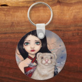 sleutelhanger "Winged Ferret" (Voorkant)