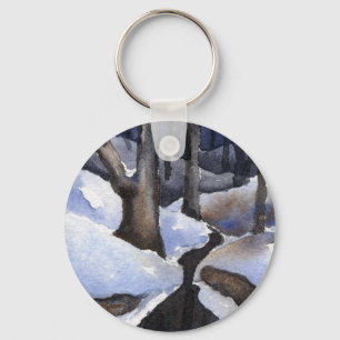 Sleutelhanger winterlandschap