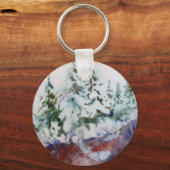Sleutelhanger winterlandschap (Voorkant)