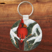 Sleutelhanger winterlandschap (Voorkant)