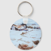 Sleutelhanger winterlandschap (Voorkant)