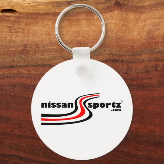 Sleutelhanger - wit (Voorkant)