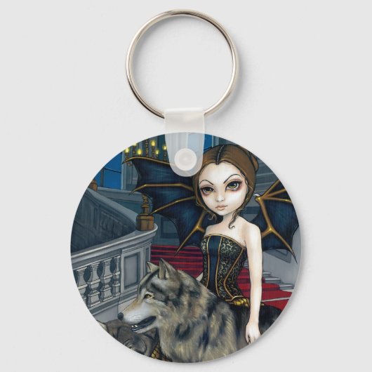 sleutelhanger "Wolf Manor" (Voorkant)