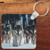 Sleutelhanger Wolf Pack (Achterkant)