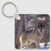Sleutelhanger-Wolf Sleutelhanger (Voorkant)