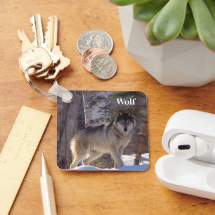 Sleutelhanger-Wolf Sleutelhanger