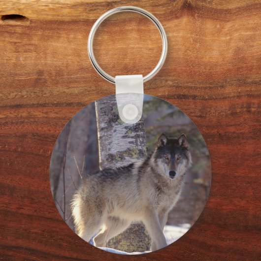 Sleutelhanger-Wolf Sleutelhanger (Voorkant)