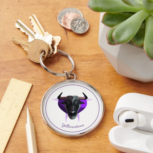 Sleutelhanger-Yellowstone Bizon Sleutelhanger (Bureau)