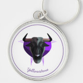 Sleutelhanger-Yellowstone Bizon Sleutelhanger (Voorkant)