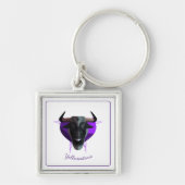 Sleutelhanger-Yellowstone Bizon Sleutelhanger (Voorkant)