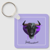 Sleutelhanger-Yellowstone Bizon Sleutelhanger (Voorkant)