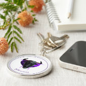 Sleutelhanger-Yellowstone Buffalo Sleutelhanger (Zijkant)