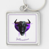 Sleutelhanger-Yellowstone Buffalo Sleutelhanger (Voorkant)