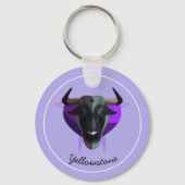 Sleutelhanger-Yellowstone Buffalo Sleutelhanger (Voorkant)