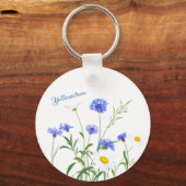 Sleutelhanger-Yellowstone Wilde Bloemen Sleutelhanger (Voorkant)
