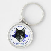 Sleutelhanger-Yellowstone Wolf Sleutelhanger (Voorkant)