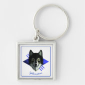 Sleutelhanger-Yellowstone Wolf Sleutelhanger (Voorkant)