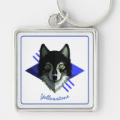 Sleutelhanger-Yellowstone Wolf Sleutelhanger (Voorkant)