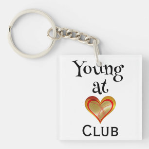 Sleutelhanger Young at Heart Club