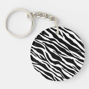 Sleutelhanger Zebra Print