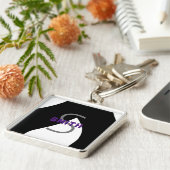  Sleutelhanger - Zilver HAMbWG (Zijkant)