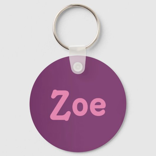Sleutelhanger Zoe (Voorkant)