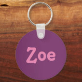 Sleutelhanger Zoe (Voorkant)
